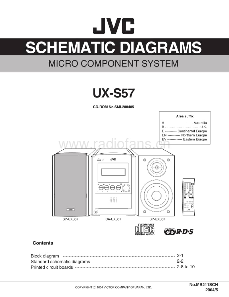Jvc-UXS-57-Service-Manual电路原理图.pdf_第1页