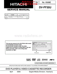 Hitachi-DVPF-35-U-Service-Manual电路原理图.pdf