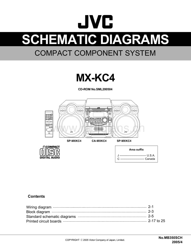 Jvc-MXKC-4-Schematic电路原理图.pdf_第1页