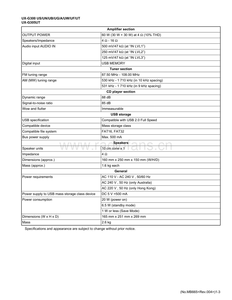 Jvc-UXG-305-Service-Manual电路原理图.pdf_第3页