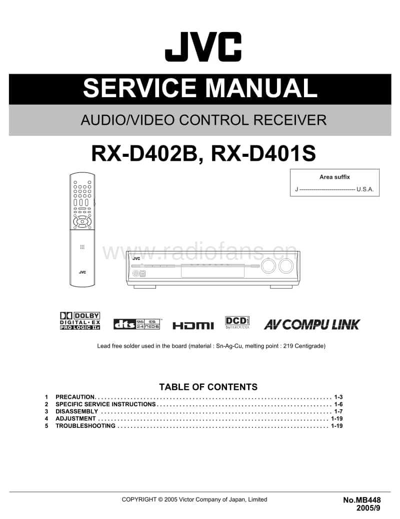 Jvc-RXD-401-S-Service-Manual电路原理图.pdf_第1页