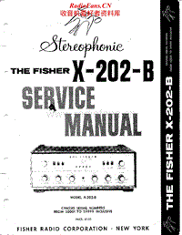 Fisher-X-202-B-Service-Manual电路原理图.pdf