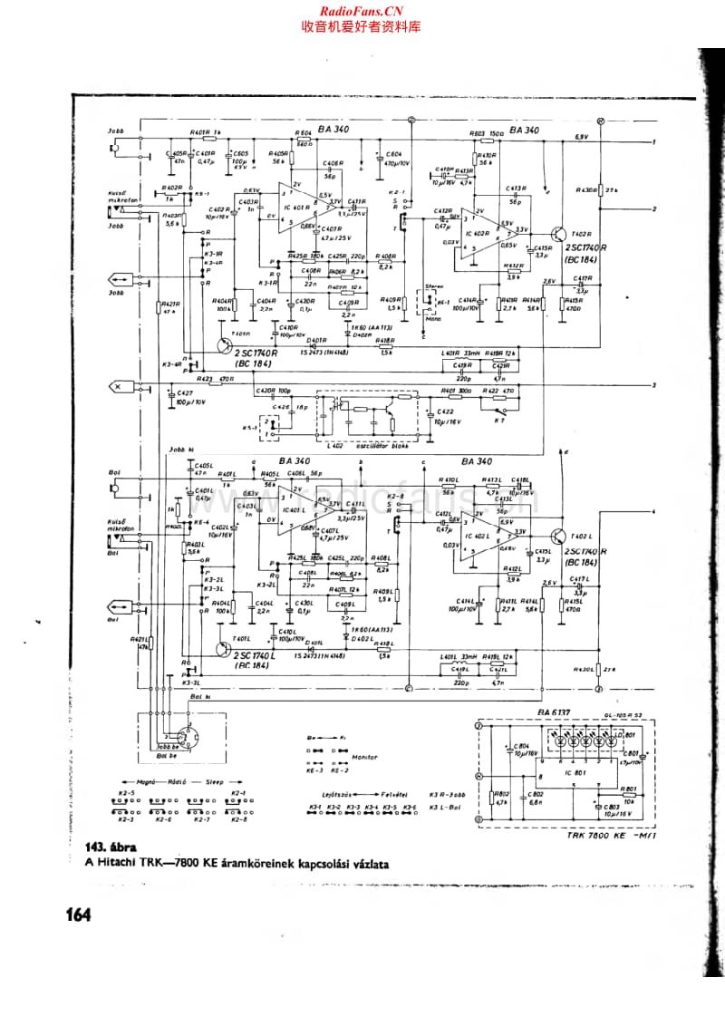 Hitachi-TRK-7800-KE-Schematic电路原理图.pdf_第1页