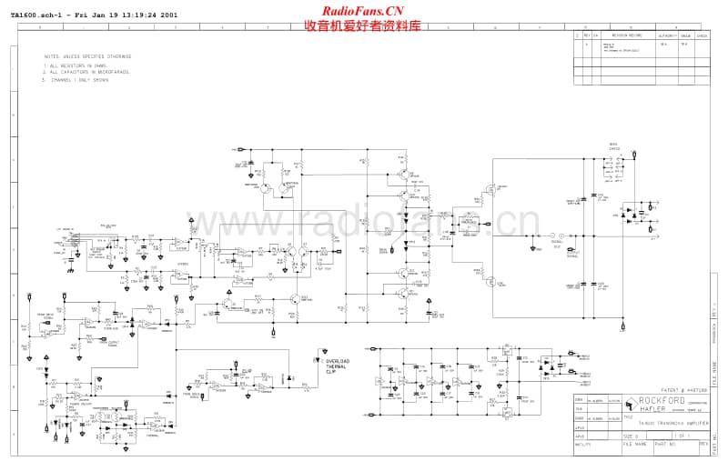 Hafler-TA1600-schematic电路原理图.pdf_第1页