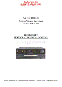 Harman-Kardon-AVR-5000-RDS-Service-Manual电路原理图.pdf