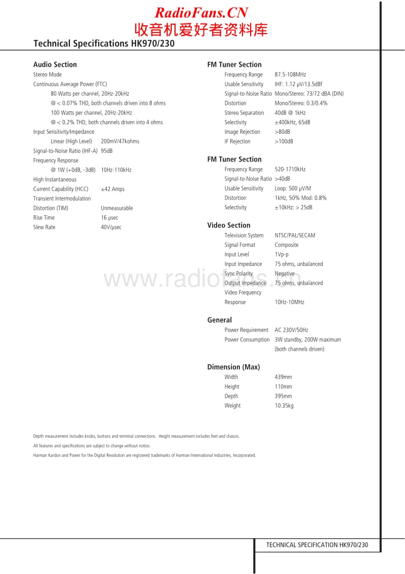 Harman-Kardon-HK-970-Service-Manual电路原理图.pdf_第2页