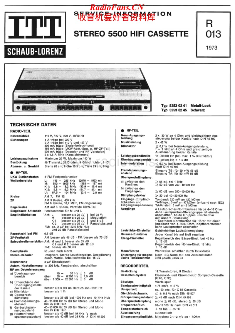 Itt-5500-Service-Manual电路原理图.pdf_第1页