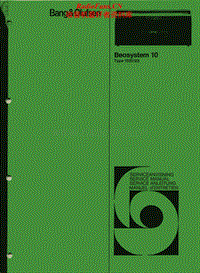 Bang-Olufsen-Beosystem_10-Service-Manual电路原理图.pdf