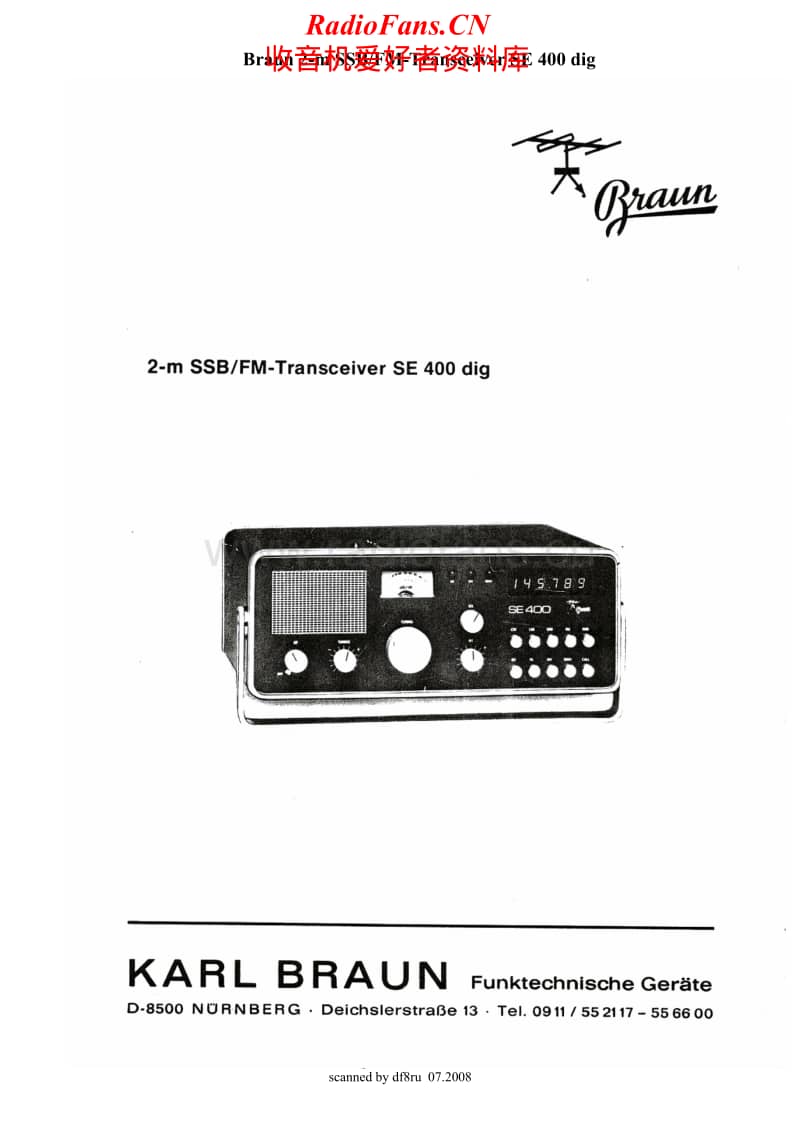 Braun-SE-400-Service-Manual电路原理图.pdf_第1页