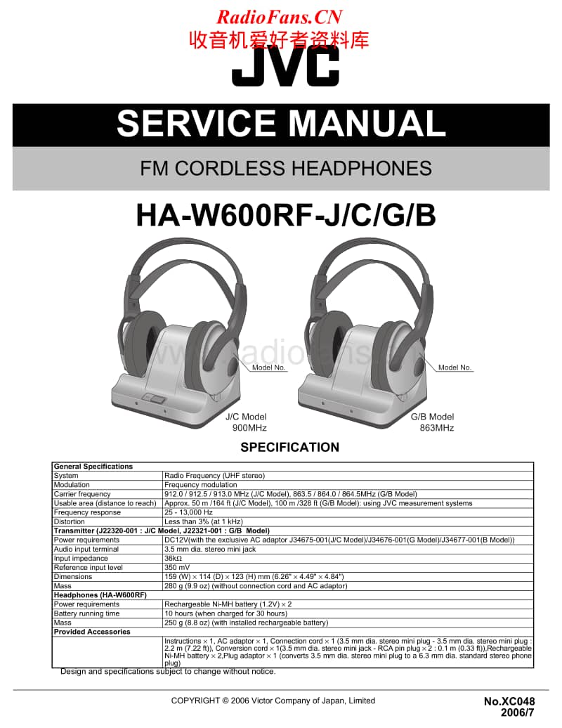 Jvc-HAW-600-RF-Service-Manual电路原理图.pdf_第1页