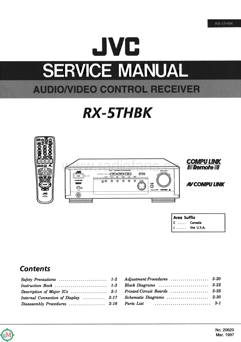 Jvc-RX-5-THBK-Service-Manual电路原理图.pdf_第1页