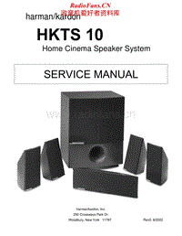 Harman-Kardon-HKTS-10-Service-Manual电路原理图.pdf