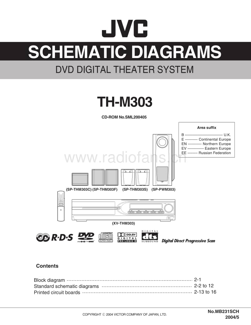 Jvc-THM-303-Schematic电路原理图.pdf_第1页