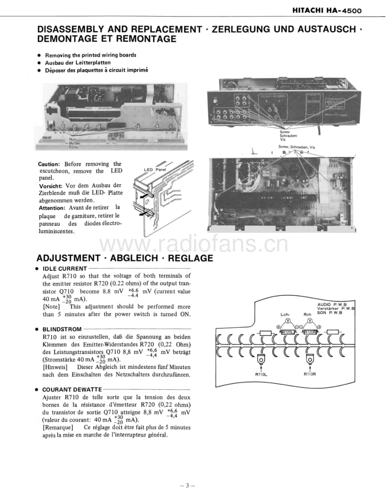 Hitachi-HA-4500-Service-Manual电路原理图.pdf_第3页