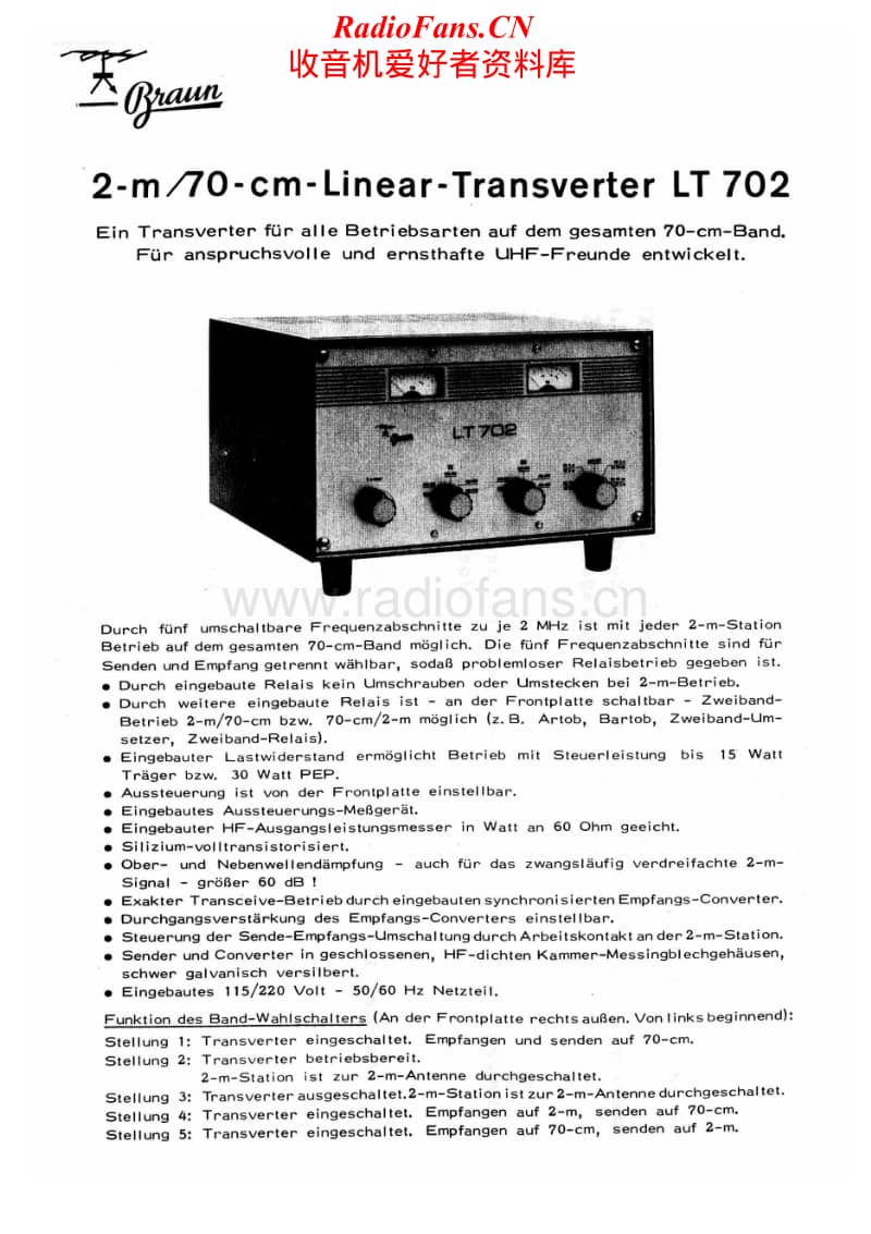 Braun-LT-702-Schematic电路原理图.pdf_第1页