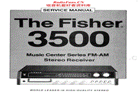 Fisher-3500-Service-Manual电路原理图.pdf