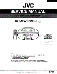 Jvc-RCQW-350-BK-Service-Manual电路原理图.pdf