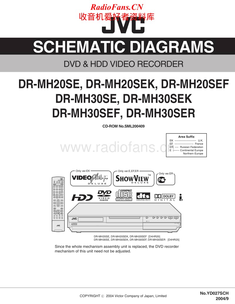 Jvc-DRMH-30-SE-Schematic电路原理图.pdf_第1页