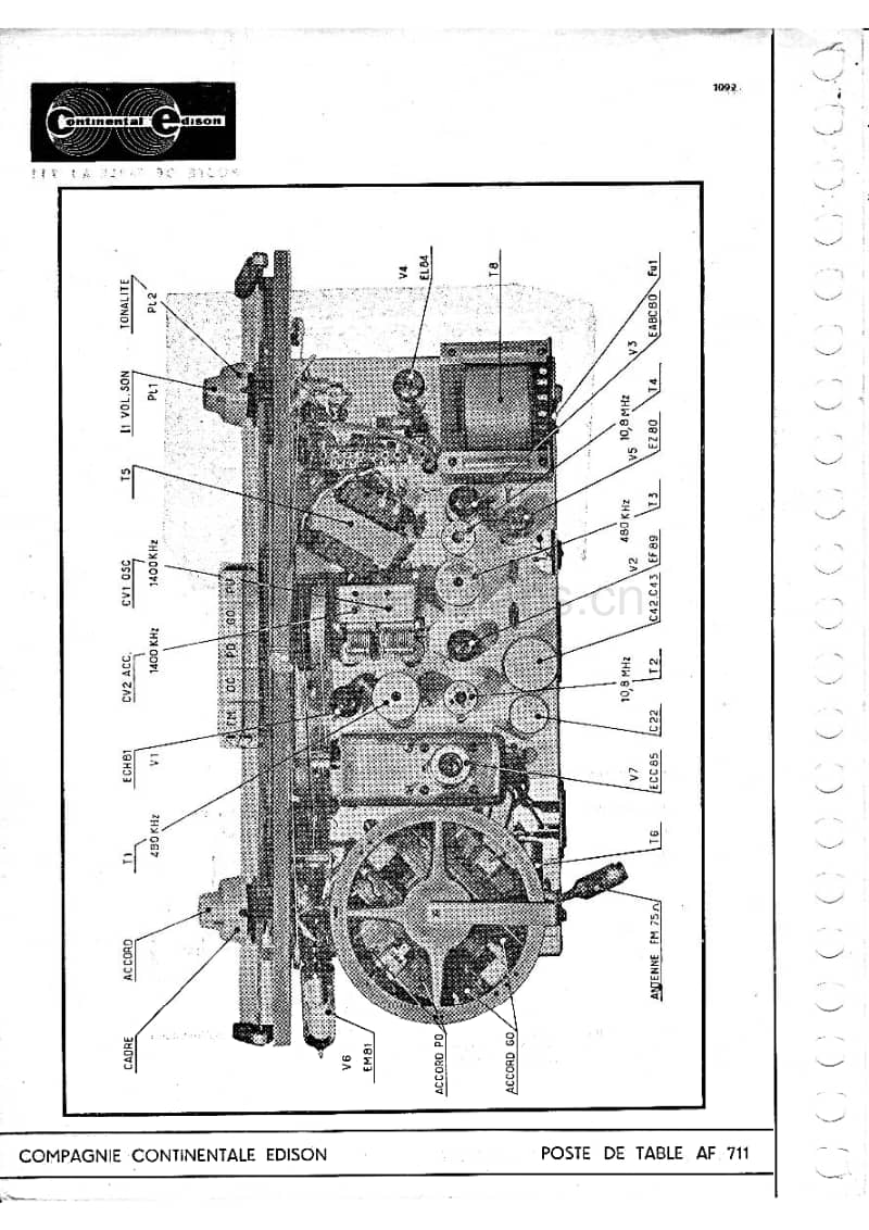 Continental-Edison-AF-711-Service-Manual电路原理图.pdf_第2页