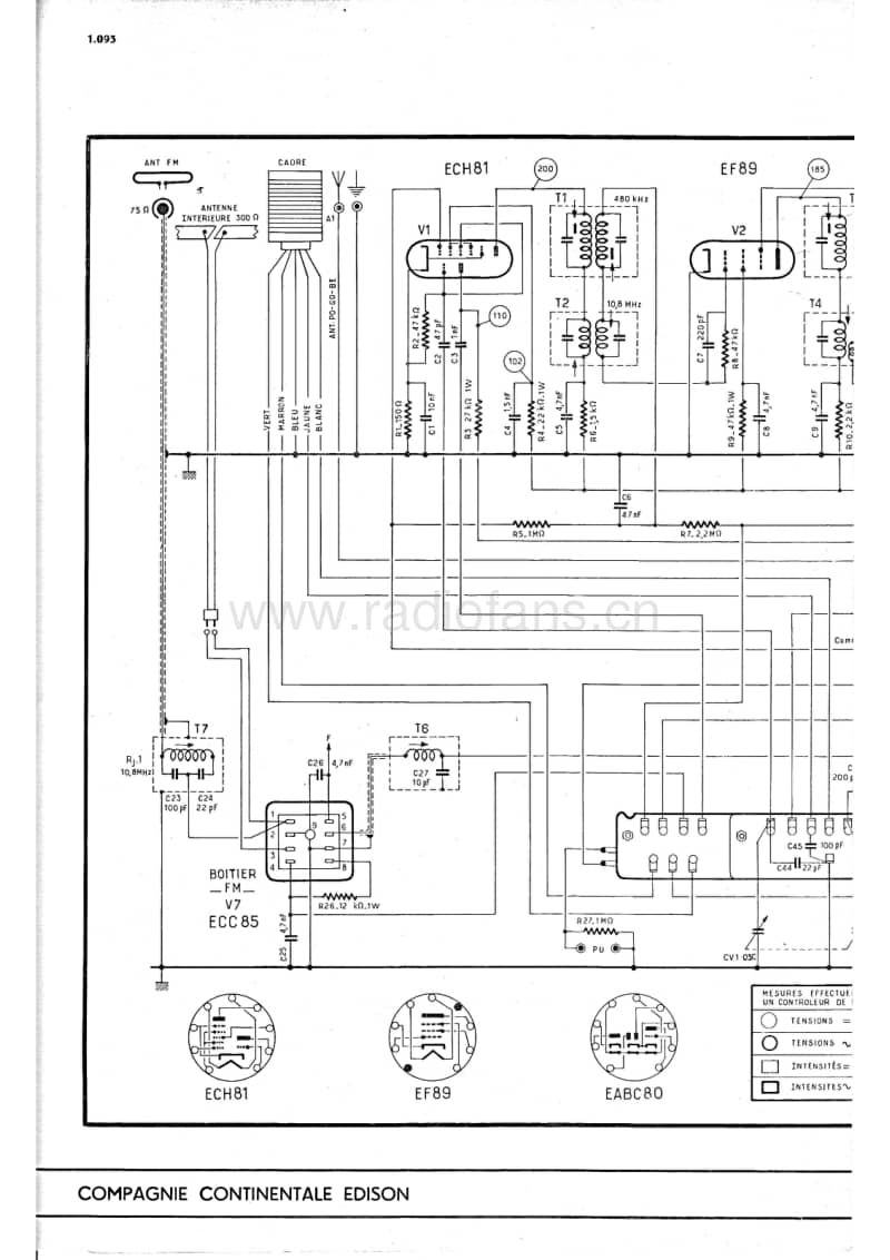 Continental-Edison-AF-711-Service-Manual电路原理图.pdf_第3页