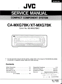 Jvc-SEMXG-7-BK-Service-Manual电路原理图.pdf