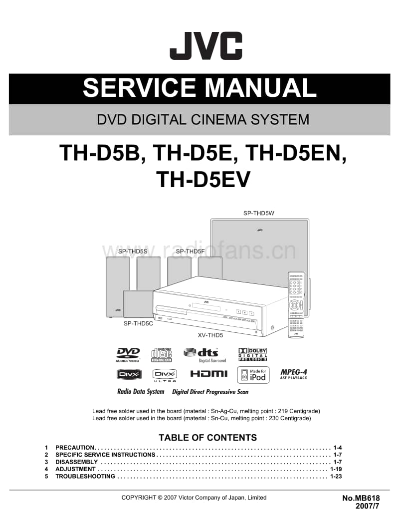 Jvc-THD-5-B-Service-Manual电路原理图.pdf_第1页