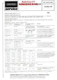 Grundig-City-Boy-1100-Service-Manual电路原理图.pdf