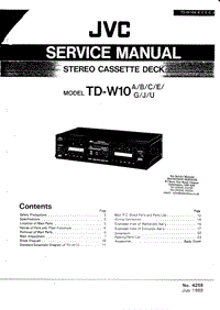 Jvc-TDW-10-Service-Manual电路原理图.pdf