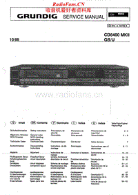Grundig-CD-8400-Mk2-Service-Manual电路原理图.pdf
