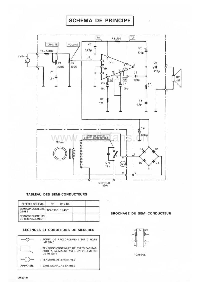 Continental-Edison-EL-1466-M-Service-Manual电路原理图.pdf_第3页
