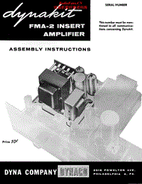Dynaco-FMA-2-Service-Manual电路原理图.pdf