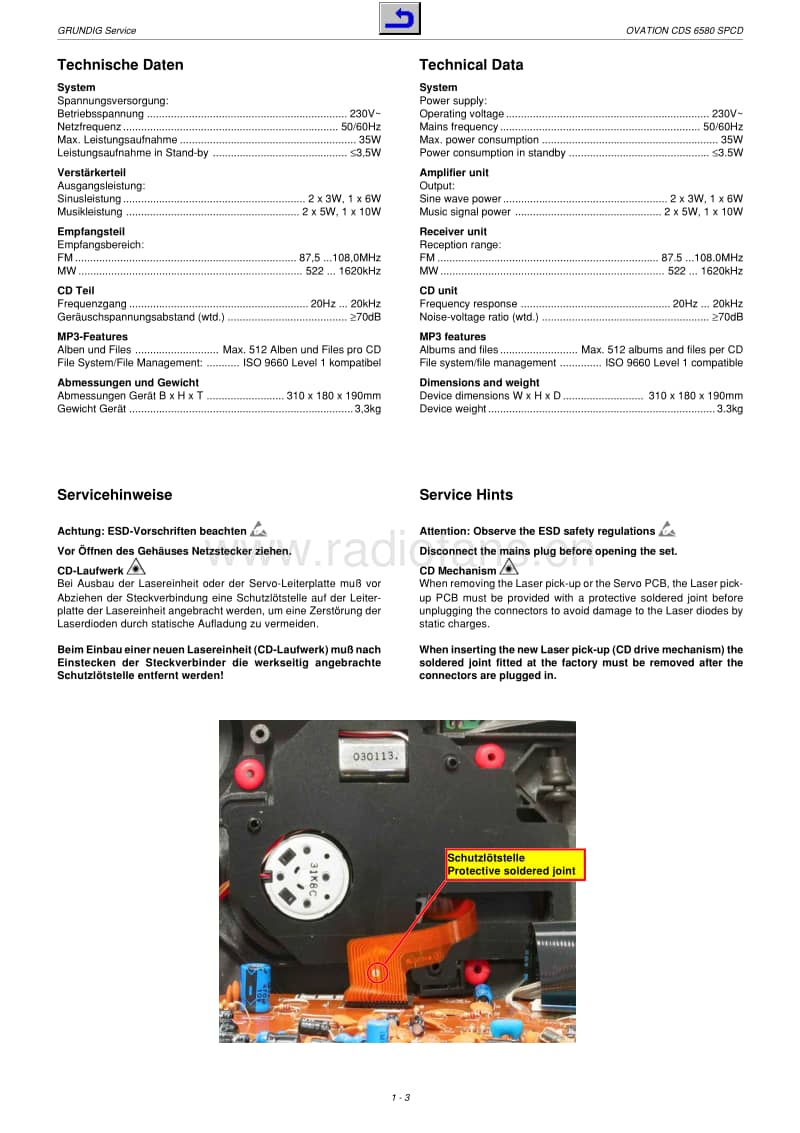 Grundig-CDS-6580-SPCD-Service-Manual电路原理图.pdf_第3页