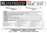 Hitachi-DA-50-Service-Manual电路原理图.pdf