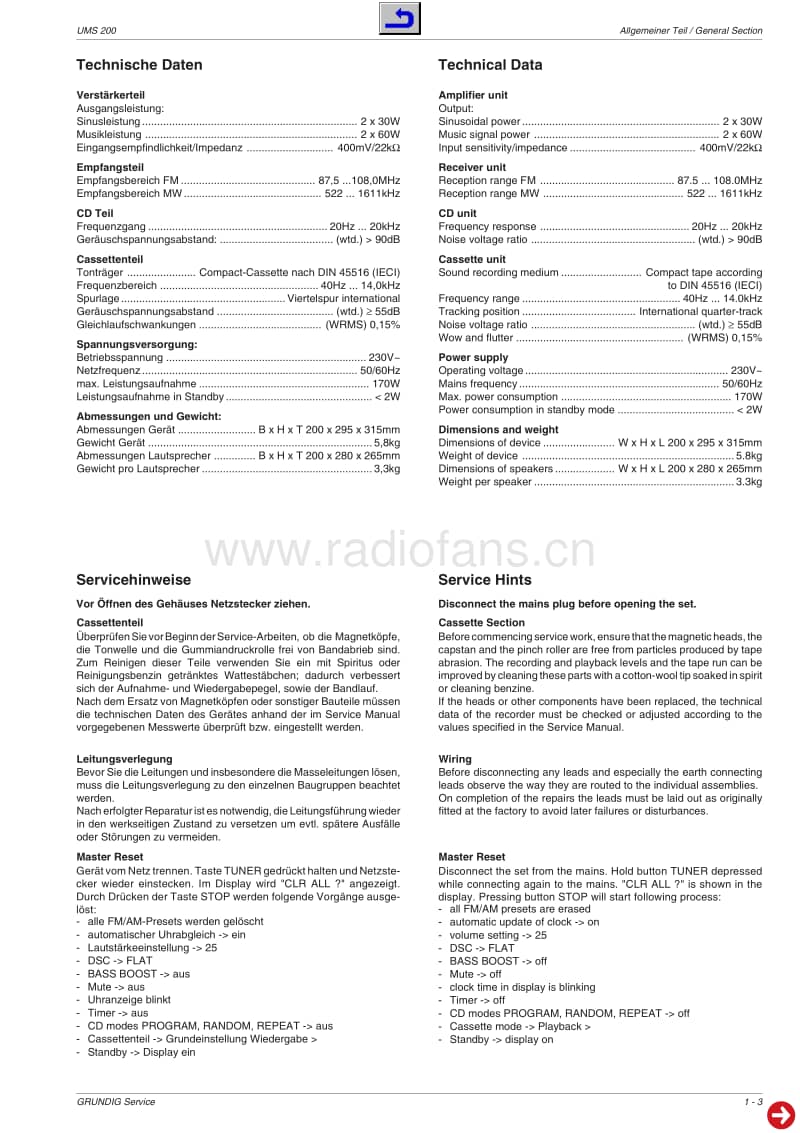 Grundig-UMS-200-Service-Manual电路原理图.pdf_第3页