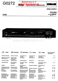 Grundig-CD-903-Schematics电路原理图.pdf
