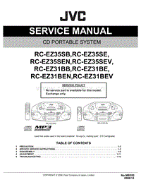 Jvc-RCEZ-35-SEN-Service-Manual电路原理图.pdf