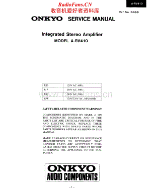 Onkyo-ARV410-int-sm维修电路原理图.pdf