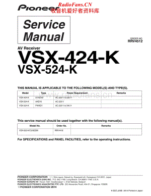 Pioneer-VSX524K-avr-sm维修电路原理图.pdf