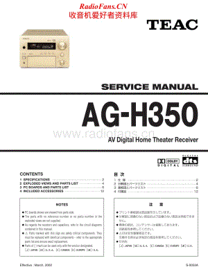 Teac-AGH350-rec-sm维修电路原理图.pdf