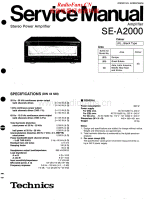 Technics-SEA2000-pwr-sm维修电路原理图.pdf