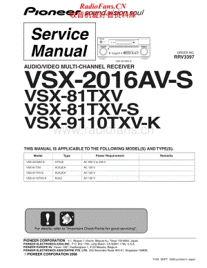 Pioneer-VSX81TXV-avr-sm维修电路原理图.pdf