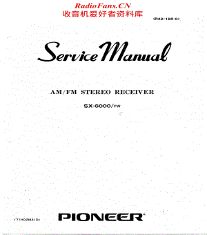 Pioneer-SX6000-rec-sm维修电路原理图.pdf