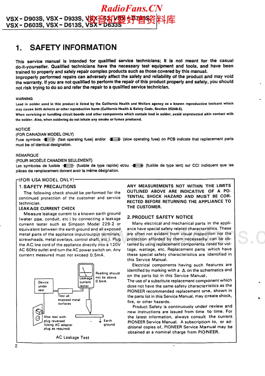 Pioneer-VSXD603S-avr-sm维修电路原理图.pdf_第2页