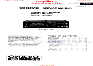 Onkyo-TX7530-rec-sch维修电路原理图.pdf