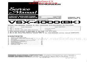 Pioneer-VSX4000-avr-sch维修电路原理图.pdf