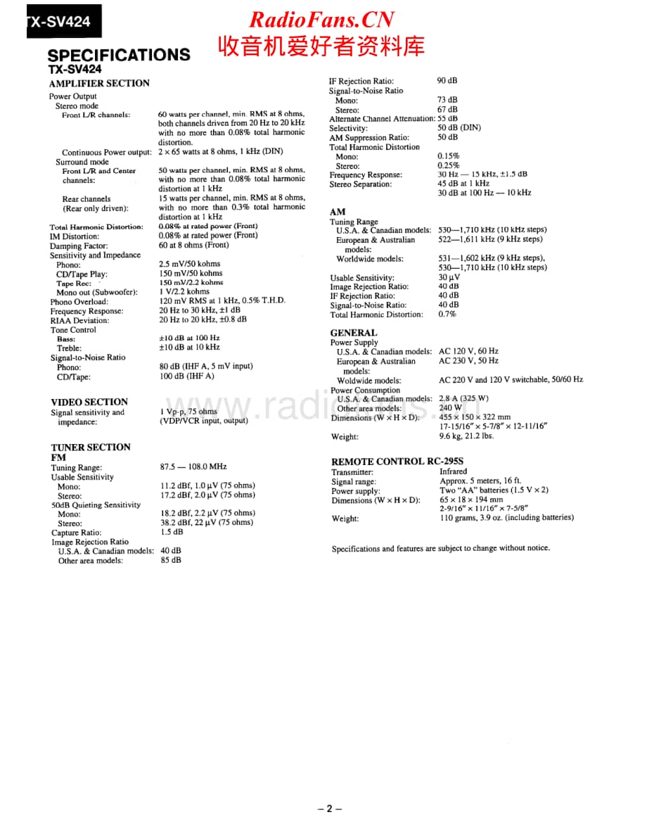 Onkyo-TXSV424-avr-sm维修电路原理图.pdf_第2页