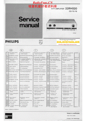 Philips-22RH520-int-sm维修电路原理图.pdf