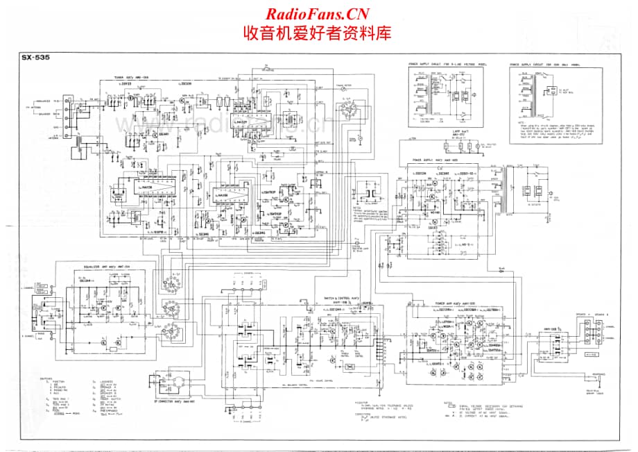 Pioneer-SX535-rec-sch维修电路原理图.pdf_第2页