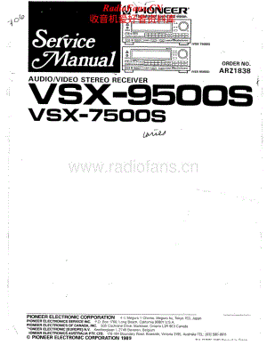 Pioneer-VSX9500S-avr-sm维修电路原理图.pdf