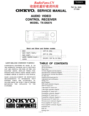 Onkyo-TXDS575-avr-sm维修电路原理图.pdf